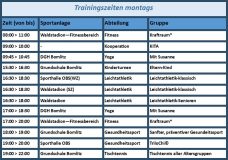 montags
