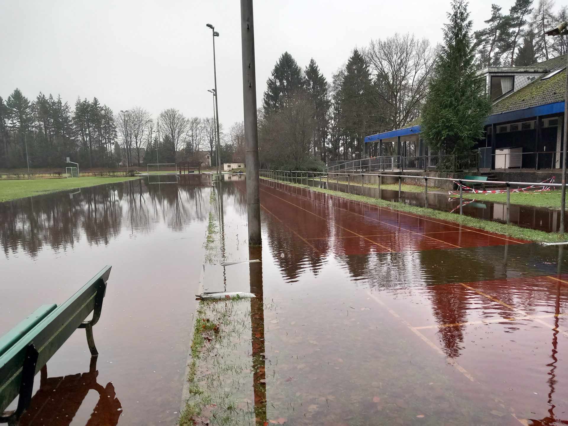 Waldstadion-Überflutung 2023/2024